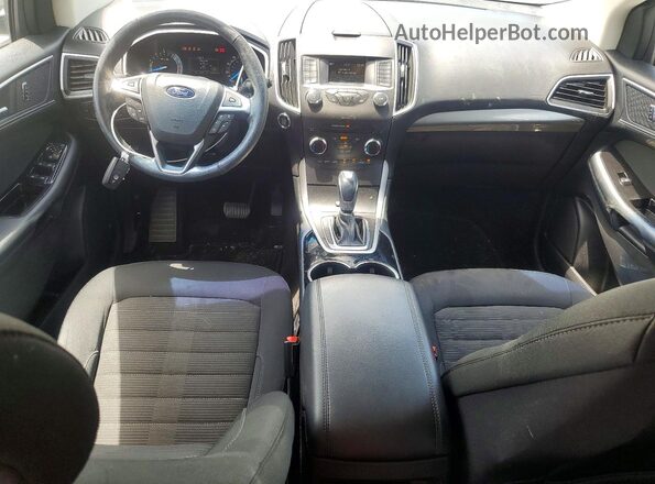 2FMPK3J97HBC63857 2017 FORD EDGE Silver Вид панелі приладів