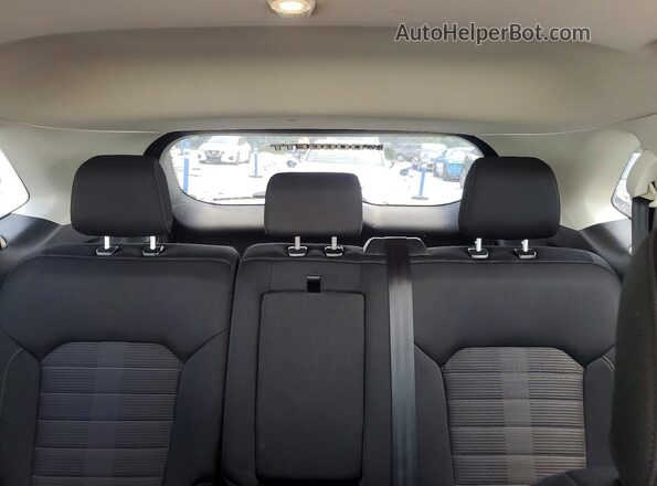 2FMPK3J97HBC63857 2017 FORD EDGE Silver Вид задніх сидінь
