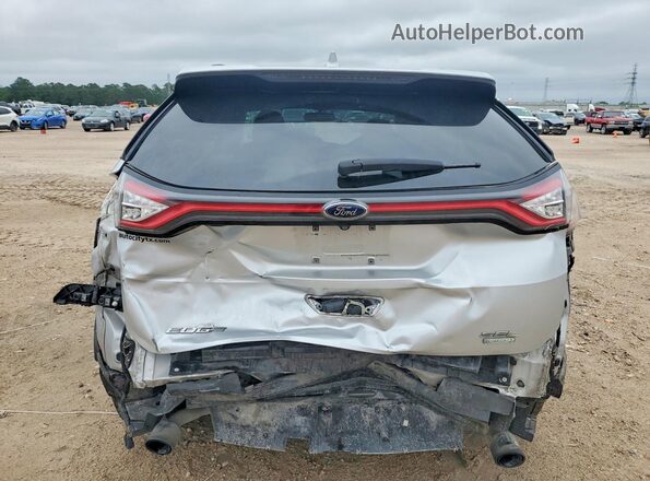 2FMPK3J97JBC47275 2018 FORD EDGE Silver Вид ззаду