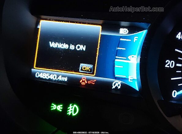 2FMPK3J97KBB46450 2019 FORD EDGE White 