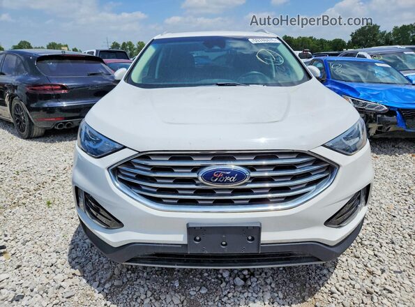 2FMPK3J97KBC24645 2019 FORD EDGE White Դիմացի տեսք