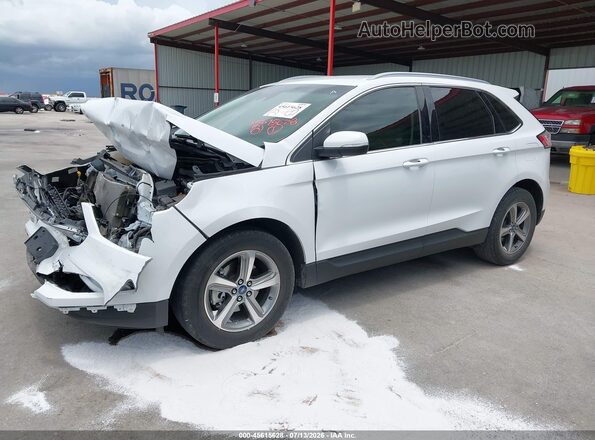 2FMPK3J97LBA48388 2020 FORD EDGE White Передня ліва чверть