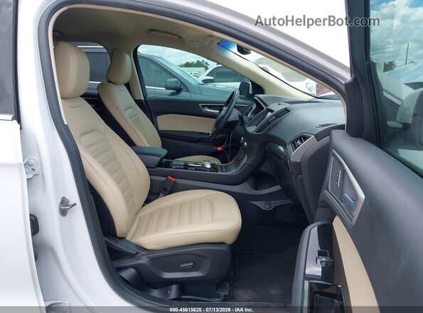 2FMPK3J97LBA48388 2020 FORD EDGE White Вид салону спереду