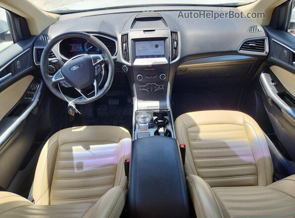2FMPK3J97LBA57091 2020 FORD EDGE White Առջևի վահանակի տեսք