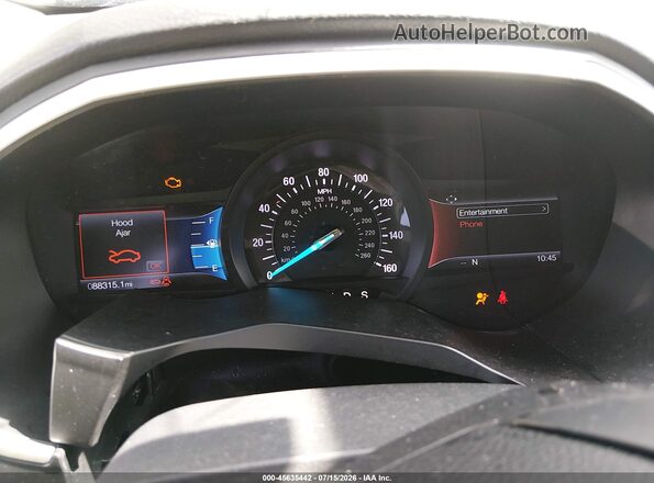 2FMPK3J97LBA71296 2020 FORD EDGE Silver Widok tylnych siedzeń