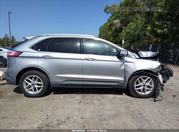 2FMPK3J97LBA71296 2020 FORD EDGE Silver Widok wnętrza 360 stopni