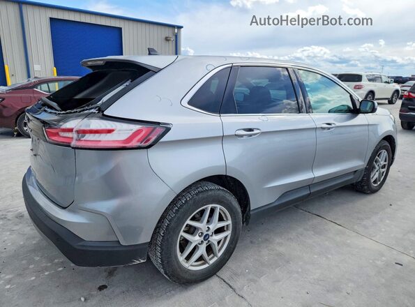 2FMPK3J97MBA08829 2021 FORD EDGE Серебряный Задняя правая четверть