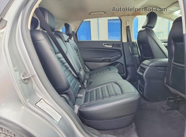 2FMPK3J97MBA08829 2021 FORD EDGE Серебряный Вид задней части салона