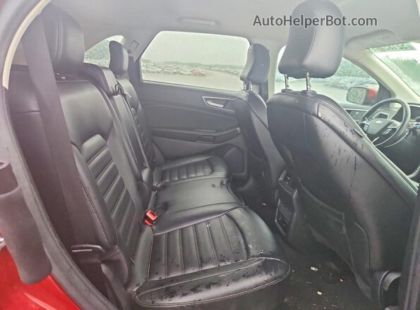 2FMPK3J97MBA66312 2021 FORD EDGE Красный Вид задней части салона