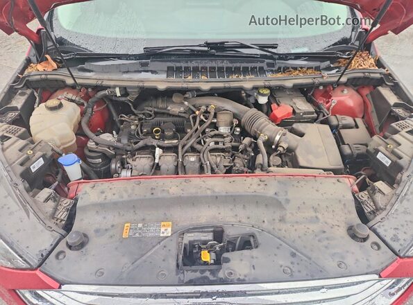 2FMPK3J97MBA66312 2021 FORD EDGE Красный Вид подкапотного пространства