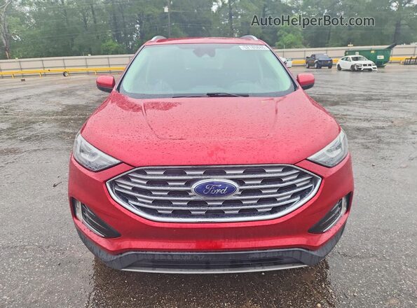 2FMPK3J97MBA66312 2021 FORD EDGE Красный Вид спереди