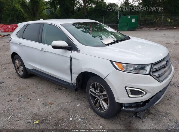 2FMPK3J98GBC16335 2016 FORD EDGE Белый Вид спереди