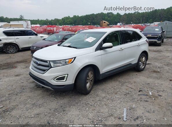 2FMPK3J98GBC16335 2016 FORD EDGE Белый Передняя левая четверть