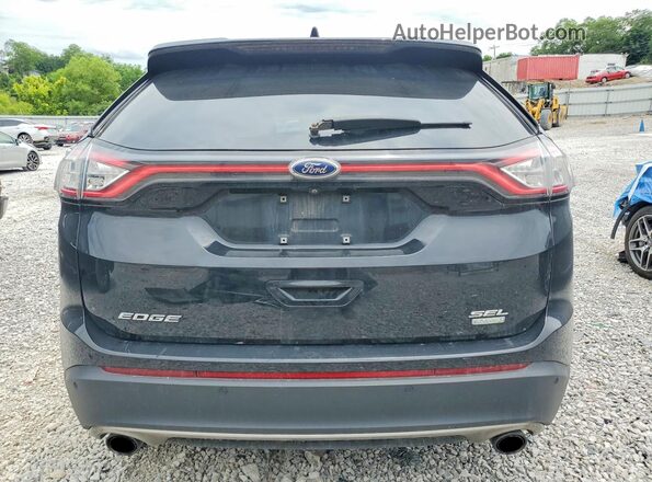 2FMPK3J98HBC27742 2017 FORD EDGE Черный Вид сзади