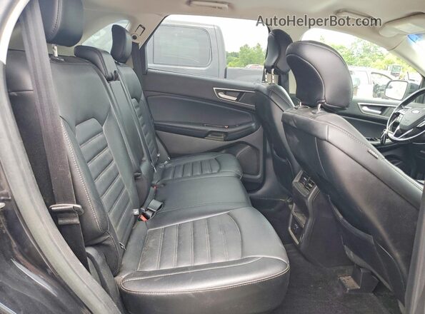 2FMPK3J98HBC27742 2017 FORD EDGE Черный Вид задней части салона