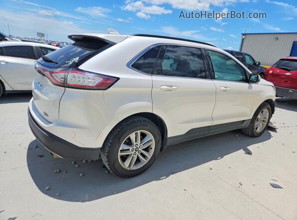 2FMPK3J98JBB25430 2018 FORD EDGE Cream Tył prawy