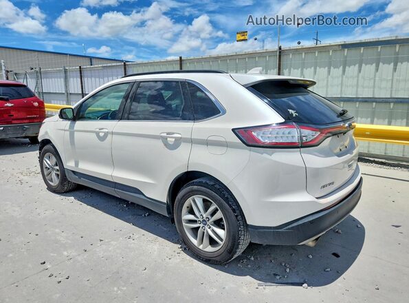 2FMPK3J98JBB25430 2018 FORD EDGE Cream Tył lewy