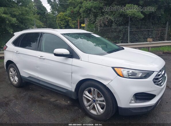 2FMPK3J98KBB00772 2019 FORD EDGE White Вид задньої частини салону