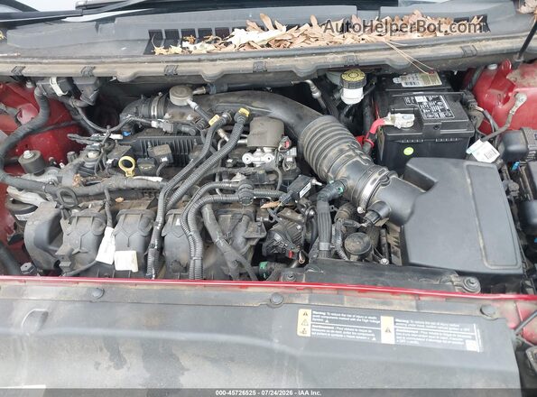 2FMPK3J98KBB40110 2019 FORD EDGE Red Вид ззаду