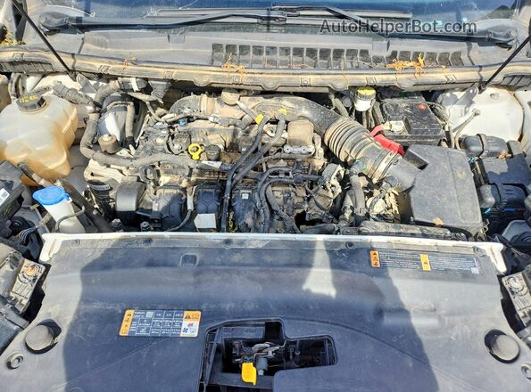 2FMPK3J98KBB53021 2019 FORD EDGE White Engine compartment view