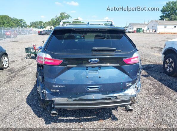 2FMPK3J98KBC15730 2019 FORD EDGE Blue 