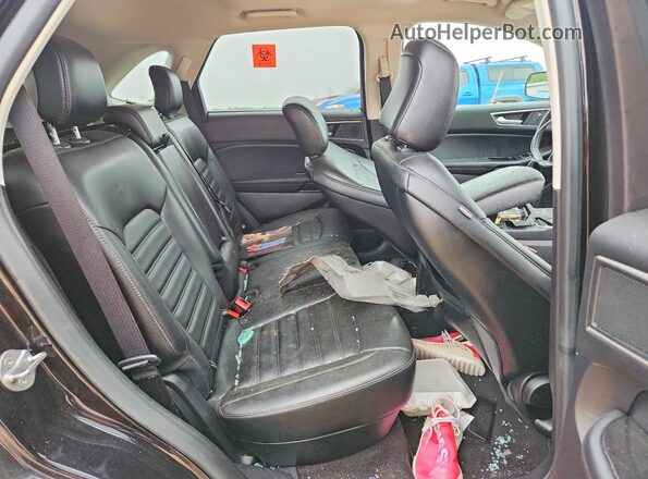 2FMPK3J98LBA33138 2020 FORD EDGE Black Widok wnętrza z tyłu