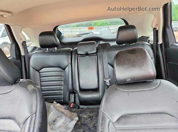 2FMPK3J98LBA33138 2020 FORD EDGE Black Widok tylnych siedzeń