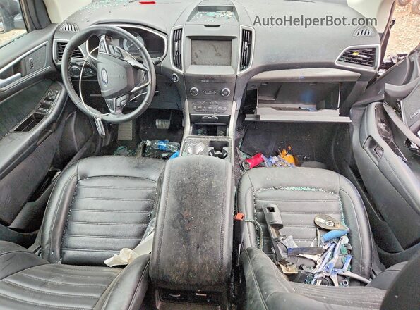 2FMPK3J98LBA33138 2020 FORD EDGE Black Widok deski rozdzielczej