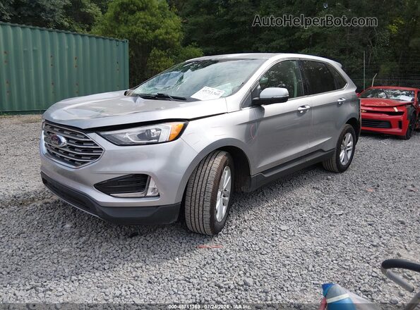 2FMPK3J98LBA57424 2020 FORD EDGE Silver Przód lewy