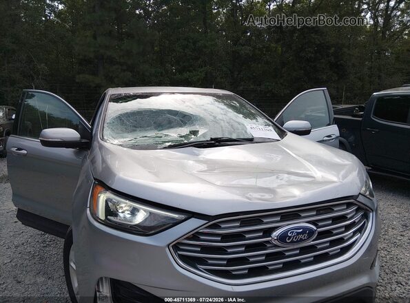 2FMPK3J98LBA57424 2020 FORD EDGE Silver Widok z przodu