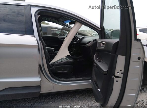 2FMPK3J98LBA57424 2020 FORD EDGE Silver Widok wnętrza z przodu