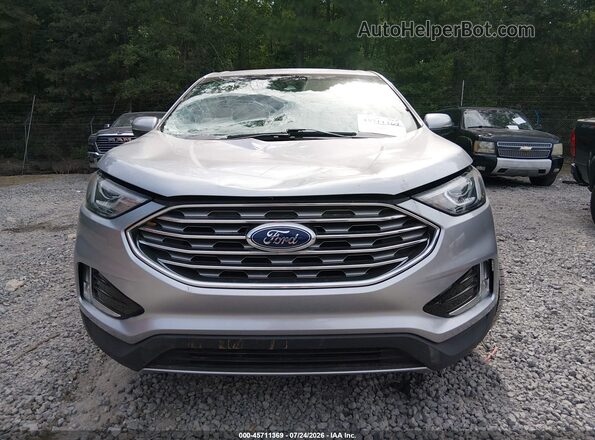 2FMPK3J98LBA57424 2020 FORD EDGE Silver Widok wnętrza z tyłu