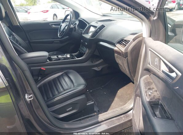 2FMPK3J98LBA70822 2020 FORD EDGE Серый Вид салона спереди