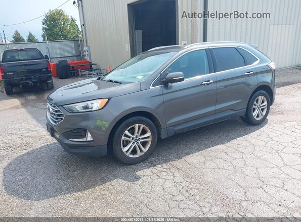 2FMPK3J98LBA70822 2020 FORD EDGE Серый Передняя левая четверть