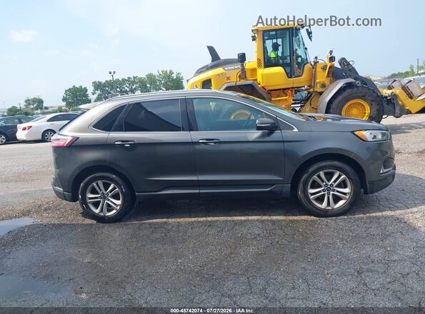 2FMPK3J98LBA70822 2020 FORD EDGE Серый Вид задней части салона