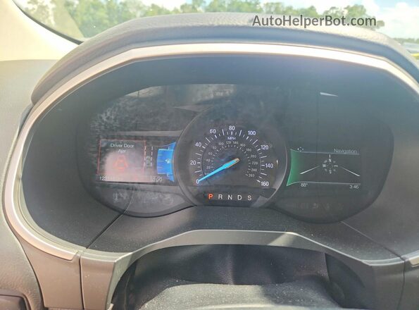 2FMPK3J98LBB01633 2020 FORD EDGE Gray Սարքավորումների վահանակի տեսք