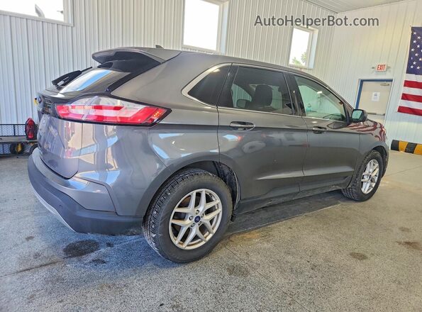 2FMPK3J98MBA40821 2021 FORD EDGE Gray Հետևի աջ