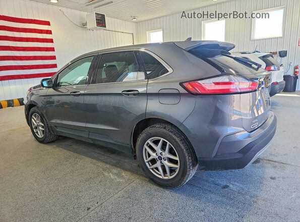 2FMPK3J98MBA40821 2021 FORD EDGE Gray Հետևի ձախ