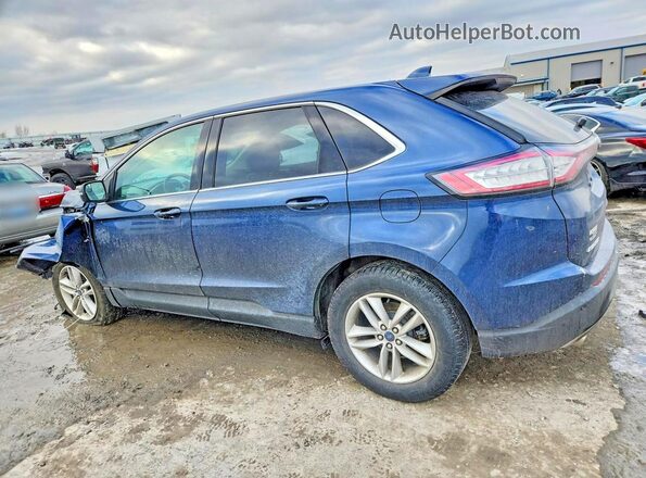 2FMPK3J99HBC61706 2017 FORD EDGE Blue Հետևի ձախ
