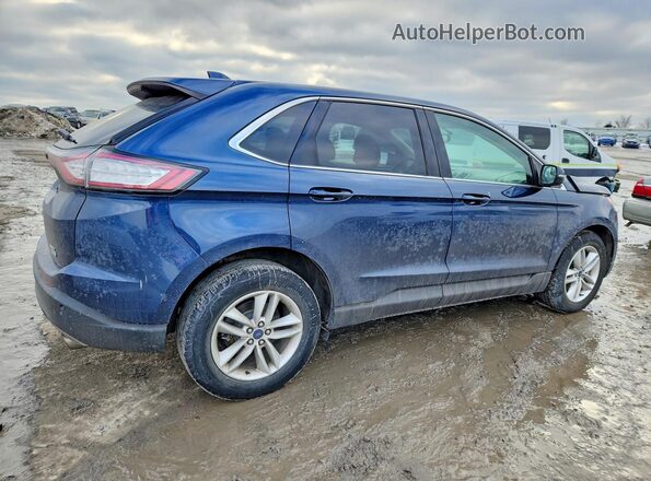 2FMPK3J99HBC61706 2017 FORD EDGE Blue Հետևի աջ