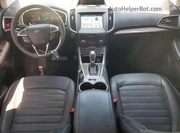 2FMPK3J99JBB39370 2018 FORD EDGE Черный Вид панели приборов