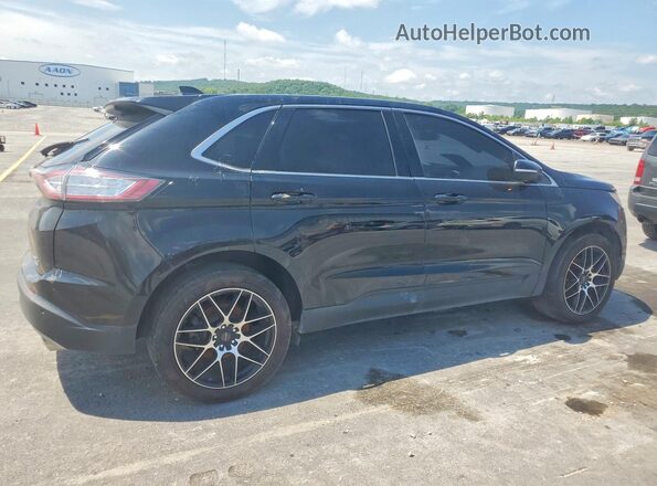 2FMPK3J99JBB39370 2018 FORD EDGE Черный Задняя правая четверть