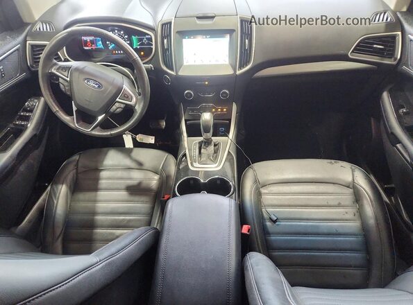 2FMPK3J99JBB70537 2018 FORD EDGE Burgundy Dashboard view