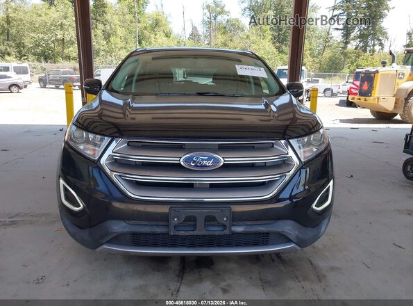 2FMPK3J99JBC32843 2018 FORD EDGE Black Instrument cluster view