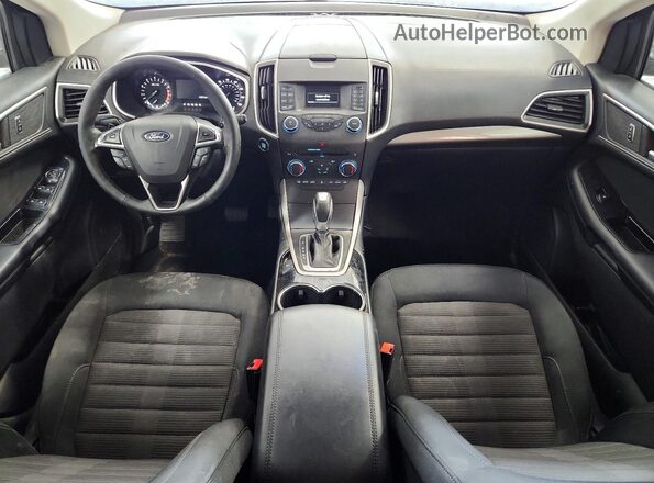 2FMPK3J99JBC44975 2018 FORD EDGE Gray Widok deski rozdzielczej