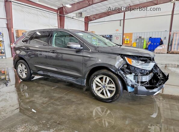 2FMPK3J99JBC44975 2018 FORD EDGE Gray Przód prawy