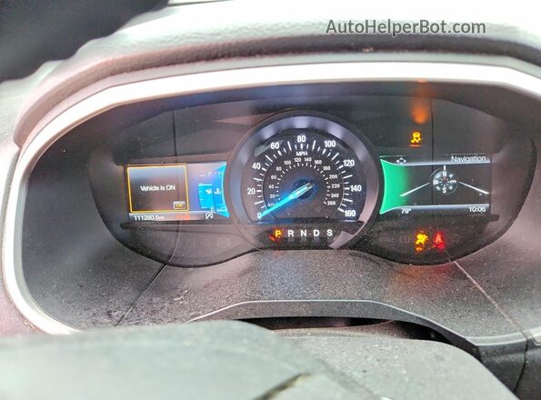 2FMPK3J99LBA11858 2020 FORD EDGE White Սարքավորումների վահանակի տեսք