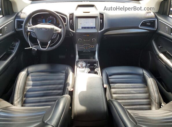2FMPK3J99LBA45055 2020 FORD EDGE Black წინა პანელის ხედი