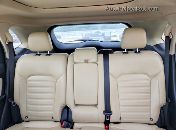 2FMPK3J99LBB07425 2020 FORD EDGE Blue Vista de los asientos traseros