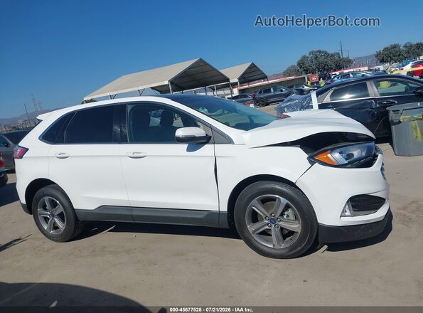 2FMPK3J99LBB45379 2020 FORD EDGE White Vista interior trasera